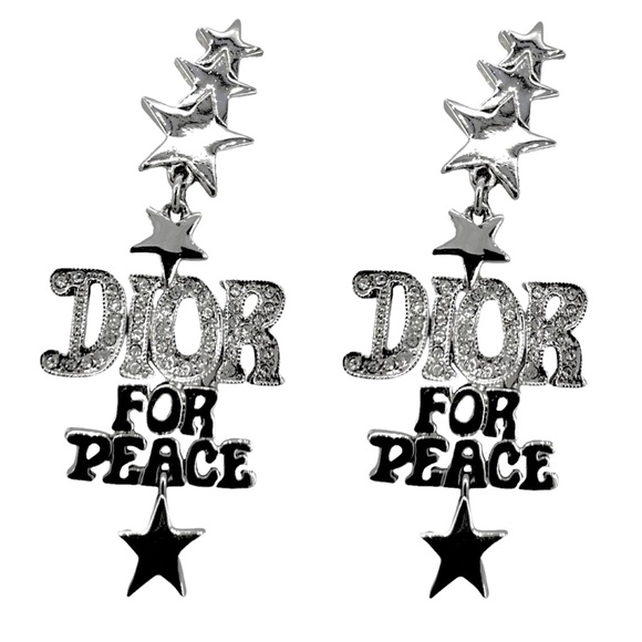 Dior Jewelry - Vintage Christian Dior “Dior For Peace” Diamanté Crystal Jewelry Set